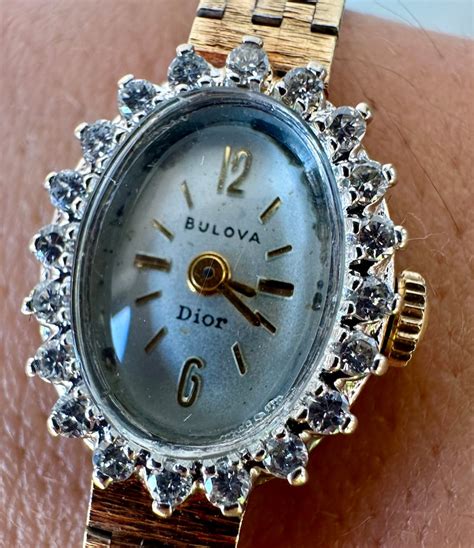 bulova dior watch vintage|dior and bulova collaboration.